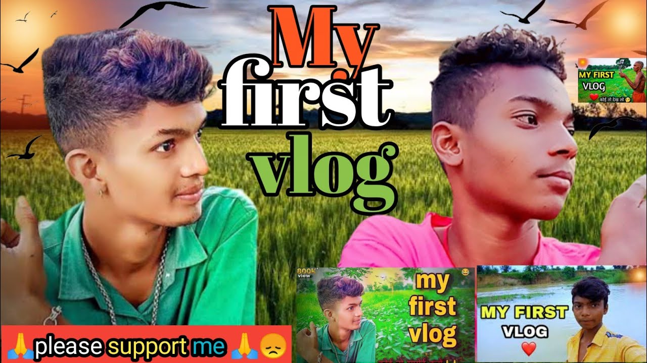 my first vlog | my first vlog on youtube | my first vlog viral trick ...