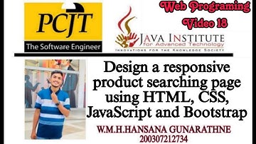 Web Programming Video 18 | Java Institute | Eshop |