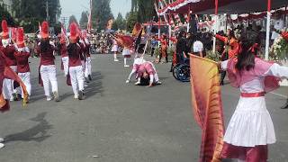 Drumband & Marching Band Display of SMP Negeri 1 Kabanjahe 2025 - 80th Indonesian Independence Day