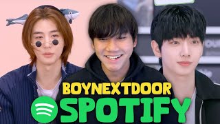 [REACTION] BOYNEXTDOOR @ K-Pop ON! Spotify