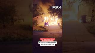 Fireworks may be to blame for house fire