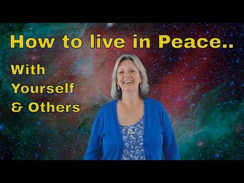 Video: A Recipe For Happiness: How To Live In Peace With Yourself And Others