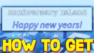 HOW TO GET CHRISTMAS ISLAND   ANNIVERSARY LOCATION in GRAND PIECE ONLINE! ROBLOX GPO