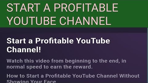 Start a Profitable YouTube Channel / How to YouTube Channel Without Showing Your Face # TapSwap