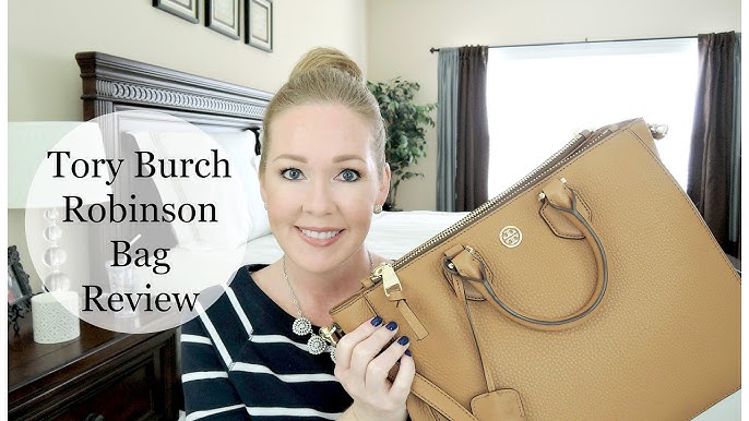 What's in my bag? Tory Burch Robinson Double Zip Tote 