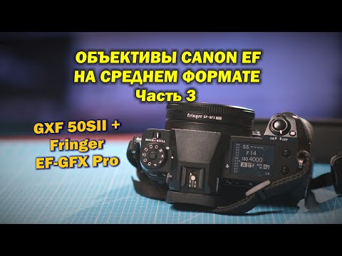 Fujifilm GFX 50S II + Fringer EF-GFX Pro:  тест объективов Canon EF на среднем формате