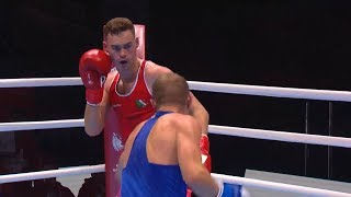 Preliminaries (75kg)  NEVIN Michael (IRL) vs VREME Andrei (MDA) /AIBA World 2019