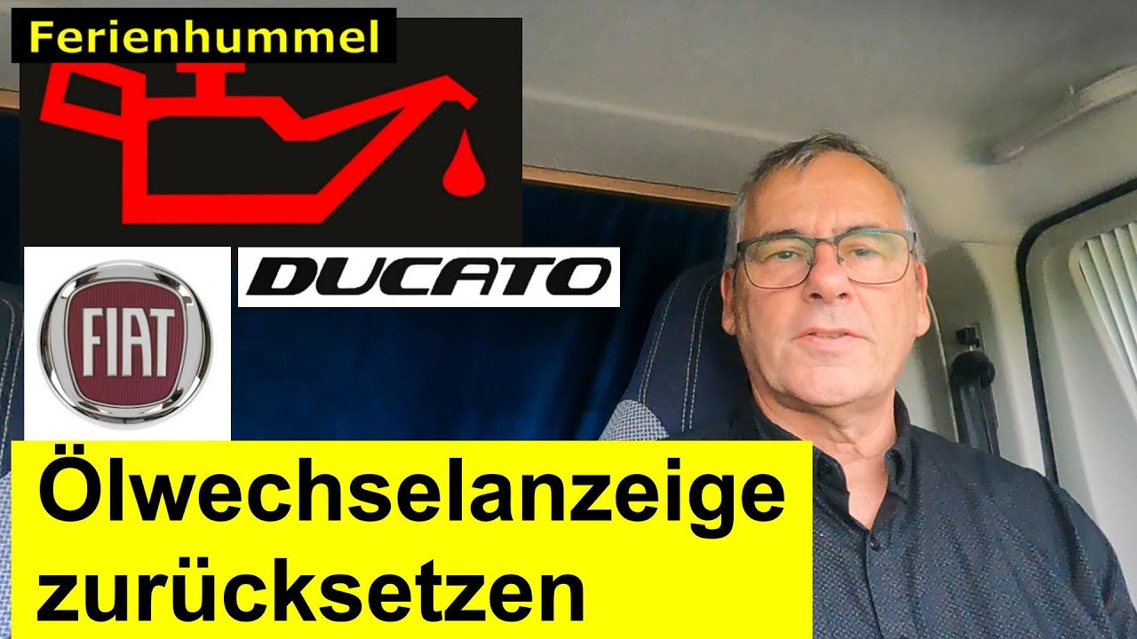 Fiat Ducato Service Zurucksetzen
