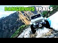 THIS IS A DANGEROUS TRAIL WITH AMAZING VIEWS! -  Jeep JL Wrangler Ecodiesel & Gladiator Off Road