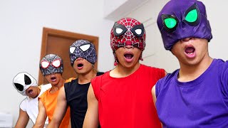 5 SPIDERMAN BROS In Real Life || UnLucky Day ... ( Comedy Video )