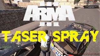 Arma 3: Altis Life Cop - Taser Spray Takedown [HD]
