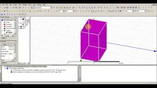 HFSS Lossy Cavity Resonator (Finding Q Factor) Part 03