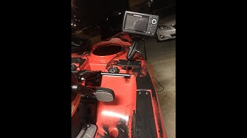 Humminbird Helix 5 SI GPS Install on Predator PDL - Scupper Mount