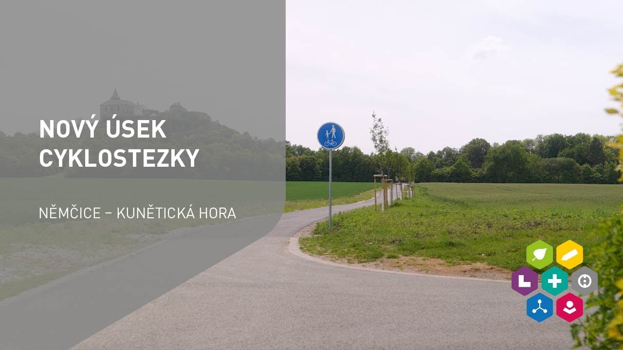 Další úsek Labské stezky propojil Němčice s Kunětickou horou