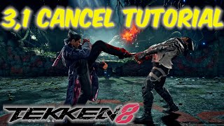 TEKKEN 8 - Kazuya 3,1 Cancel Tutorial