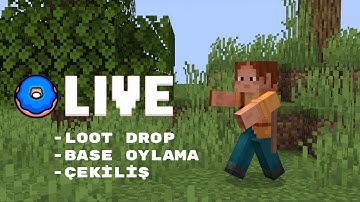 🔴DONUT SMP LOOTDROP | BASE OYLAMA | ÇEKİLİŞ 🔴