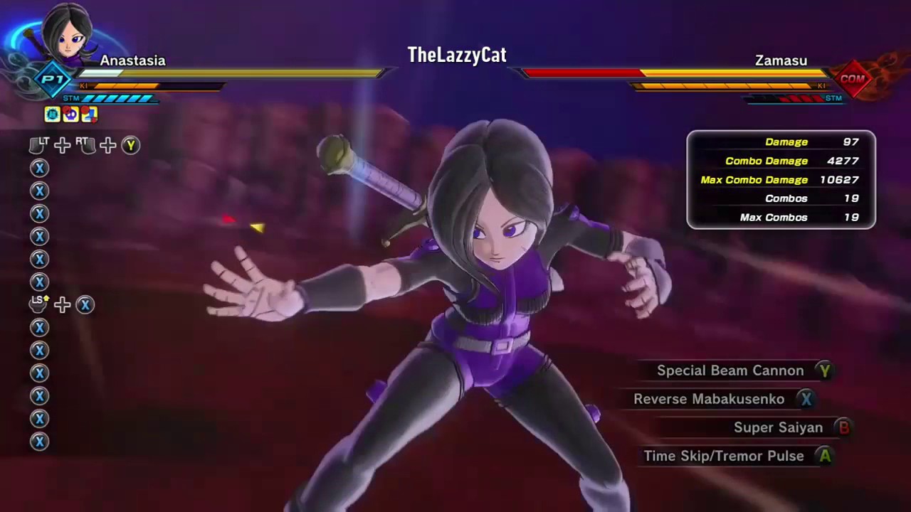 The Simplest Female Saiyan Stamina Break Combo | DRAGON BALL XENOVERSE 2