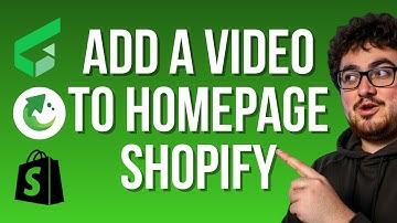 **UPDATED** How to Add a Video to the Shopify Homepage 2026