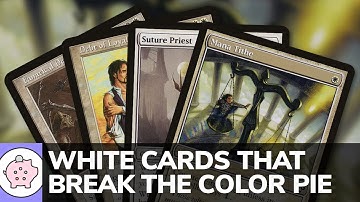 White Cards that Break the Color Pie | EDH | Unique Cards | Magic the Gathering | Commander