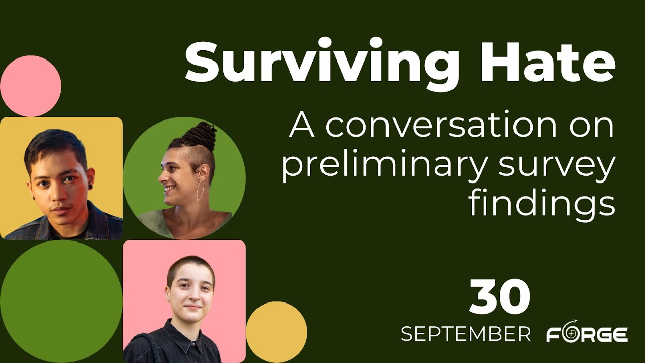 Surviving Hate: A conversation on preliminary survey findings - YouTube