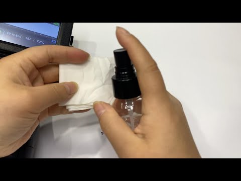 What to do if the print not clear or complete when receiving the Handheld inkjet printre?