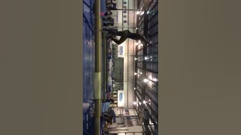 Front tuck, Tuck jump, standing layout step out connection