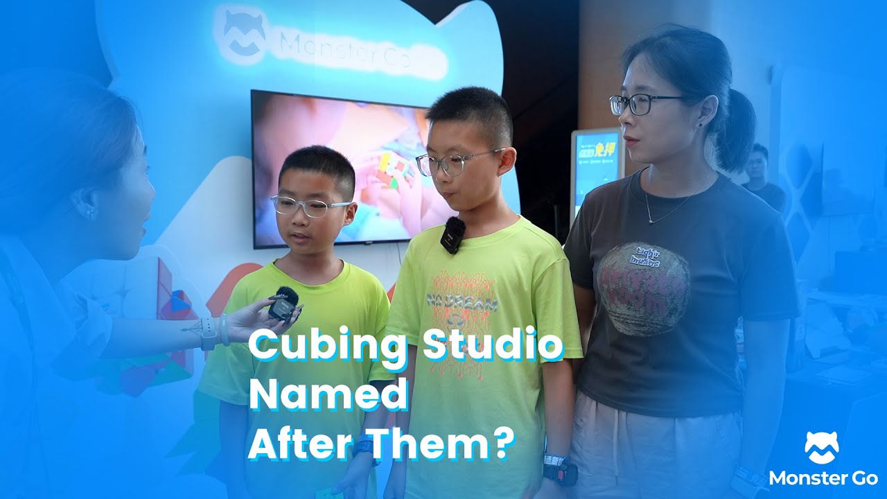 MONSTER GO Interview - "Cubing acts as a parent-child bond in our family."