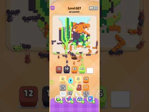 Colony flow Level 687 Walkthrough Solution 