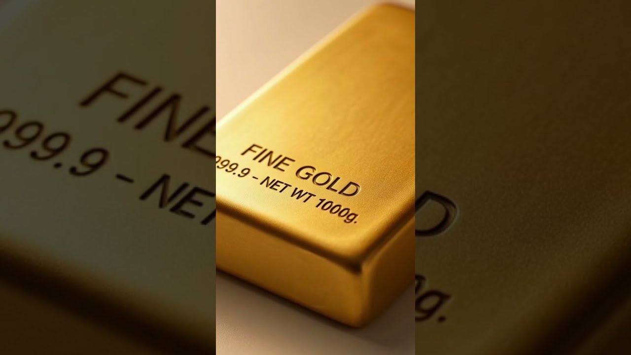 Cutting Pure Gold in Slow Motion 😮‍🔥 | Satisfying ASMR   