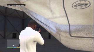 GTA V How to open a Titan C 130 The back door