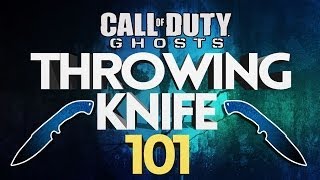 CoD: Ghosts (Ep 5) Throwing Knife 101 - On The Fly Bankshots (Tactical) | Lemon & Mushroom