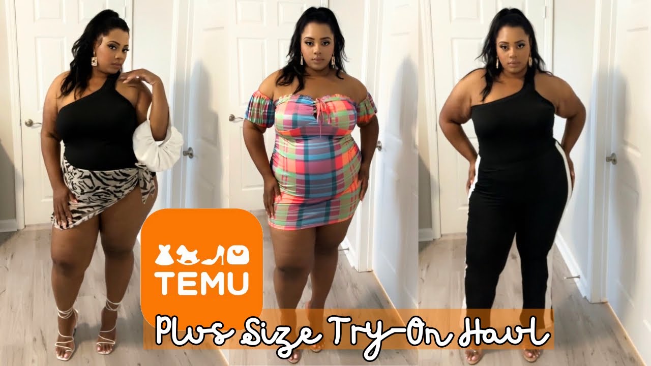 TEMU PLUS SIZE TRY-ON HAUL | SUMMERTIME FITS THAT WON’T BREAK THE BANK ...