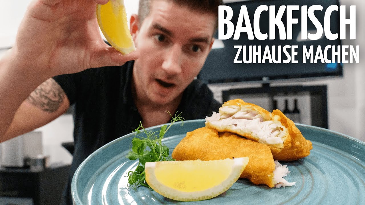 Backfisch Zuhause selber machen [Wie auf der Kirmes]
