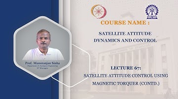 Lecture 67: Satellite Attitude Control using Magnetic Torquer (Contd.)