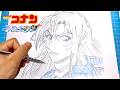 【名探偵コナン 映画ハイウェイの堕天使】萩原千速 Part2イラスト簡単描き方