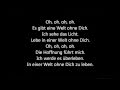 The Rasmus - Living in a world without you german lyrics