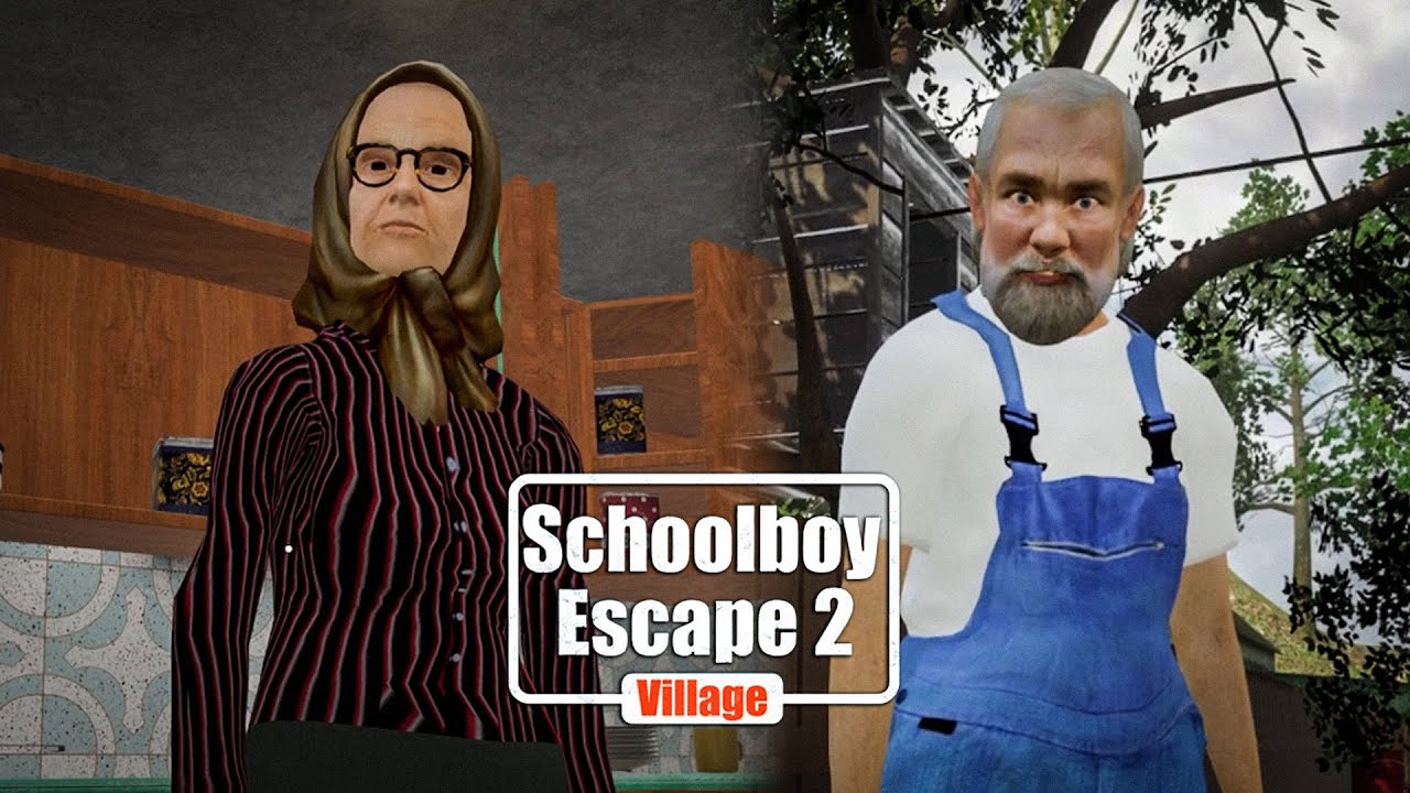 BABAANNEM TARAFINDAN CEZALANDIRILDIM! - Schoolboy Escape 2: Village