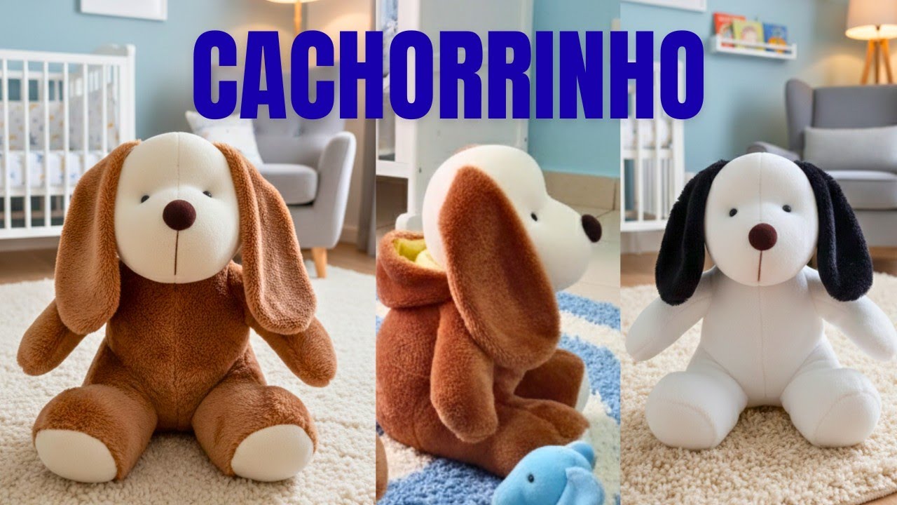 COMO FAZER UM CACHORRO 🐶 sentado com capuz rápido e fácil faça venda muito 