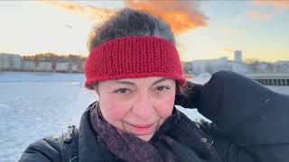 Oslo Norway Frozen sea live walking 🇳🇴 Norway 2023 #osloelsa67