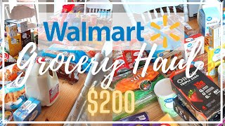 Walmart Grocery Haul | Large Family Weekly Grocery Haul