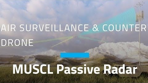 Patria MUSCL Passive Radar - Air Surveillance & Counter Drone