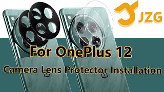 OnePlus 12 Camera Lens Protector Installation