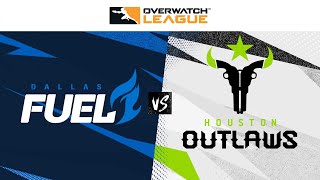 Dallas Fuel vs Houston Outlaws | May Melee Qualifiers | Week 3 Day 4 — West