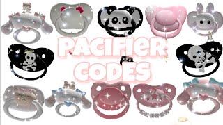 Roblox Baby Pacifier Codes Brookhaven, Berry Avenue and Bloxburg