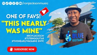 One of favs! "This Nearly Was Mine" #ronjackson #7stringguitar #thisnearlywasmine #nyc