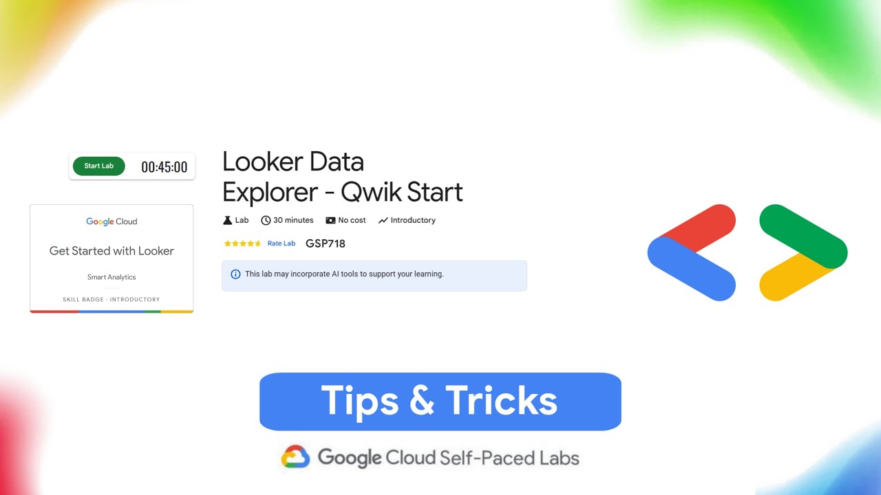 Looker Explorer Looker Data Explorer - Qwik Start | Google Developers Group on Campus ...