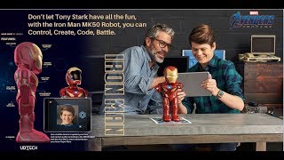 Iron Man MK50 Bluetooth Robot by UBTECH | Marvel Avengers Infinity War