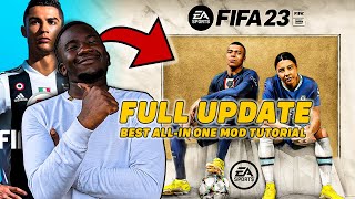 FIFA 19 2023 Mod - Fixed Faces, Kits, Squads and working career mode.