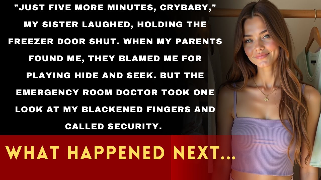 Моя сестра заперла меня в морозилке — родители сказали: «Хватит врать». Обморожение изменило всё...