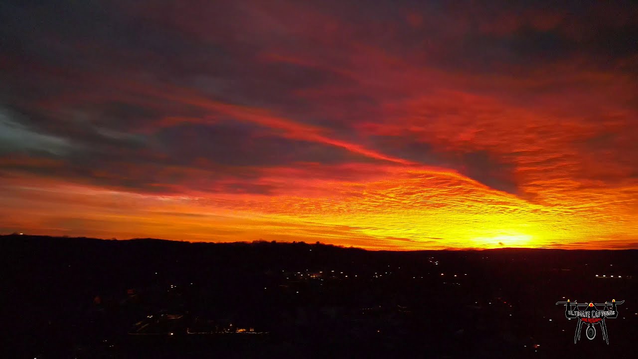 Sunset over Lake Musconetcong